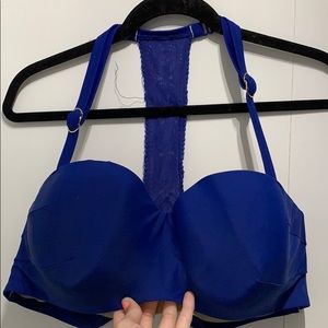 Beautiful Royal Blue Bathing Suit Top 42DD